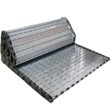 厂家生产不锈钢链板 挡板式链板 304耐高温金属链板 质量可靠
